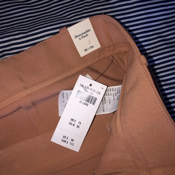 Abercrombie & Fitch wide leg trouser pant - Picture 5 of 7